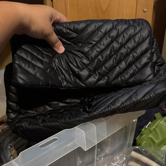 Rebecca Minkoff Black Quilted Shoulder Bag - Picture 5 of 5